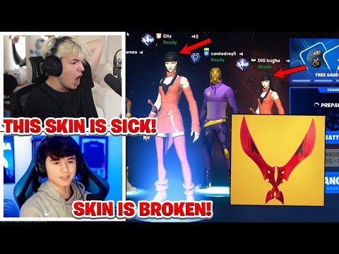Clix & Bugha Use NEW Unreleased Skin & DOMINATE in Unreal Rank