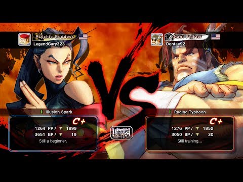 USF4: LengendGary323 (Rose) vs Dontae (T Hawk)