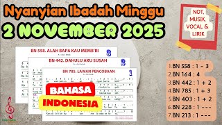 Download lagu Nyanyian Ibadah Minggu | 2 NOVEMBER 2025 | HKBP | Bahasa Indonesia | Not, Musik, Vocal dan Lirik mp3 Download lagu Nyanyian Ibadah Minggu | 2 NOVEMBER 2025 | HKBP | Bahasa Indonesia | Not, Musik, Vocal dan Lirik mp3
