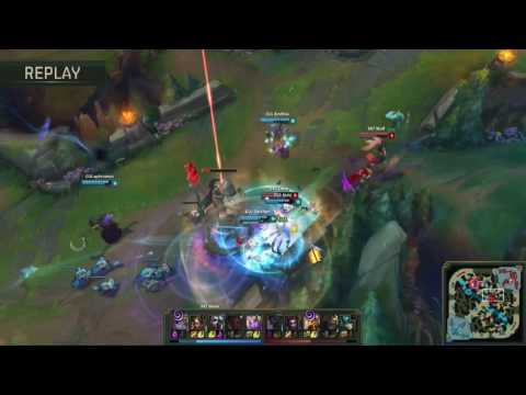 SKT vs CLG Dive on Faker under Tower Game 2 - MSI 2016 Finals
