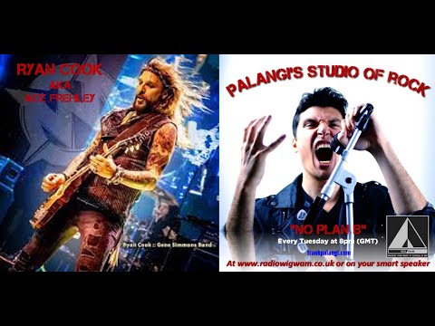 Ryan Cook Guitarist Ace Frehley   Gene Simmons Interview   Palangi Studio Of Rock   Radio Wigwam