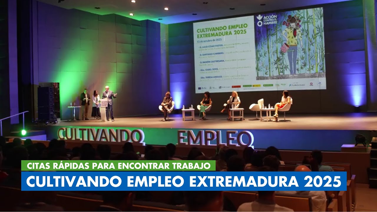 PREPARAMOS UNA FERIA DE EMPLEO PARA MÁS DE 100 PERSONAS | EXTREMADURA