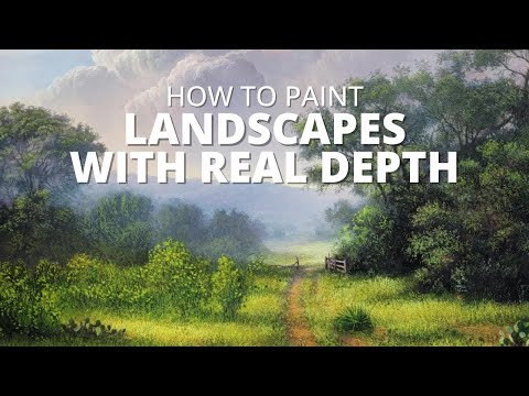 How to paint REALISTIC landscapes [Part 3]