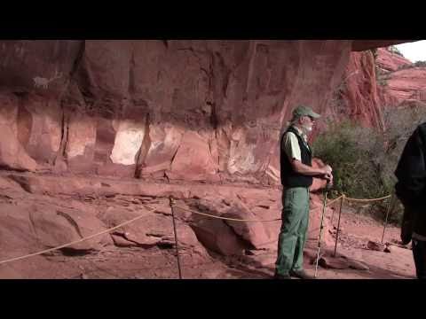 Ancient Cliff Dwellings - Versão Longa - no Palatki Heritage Site - perto de Sedona, Arizona