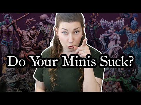HEY YOU. Worried You Suck At Miniature Painting? I Have The Answer.