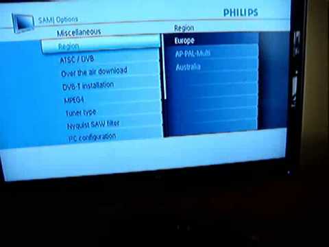 comment regler tv philips