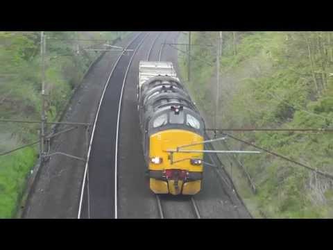 37259/37425 6K73 Sellafield - Crewe flasks, 22nd April 2014