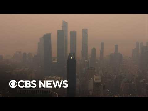 Wildfires, dangerous air quality 