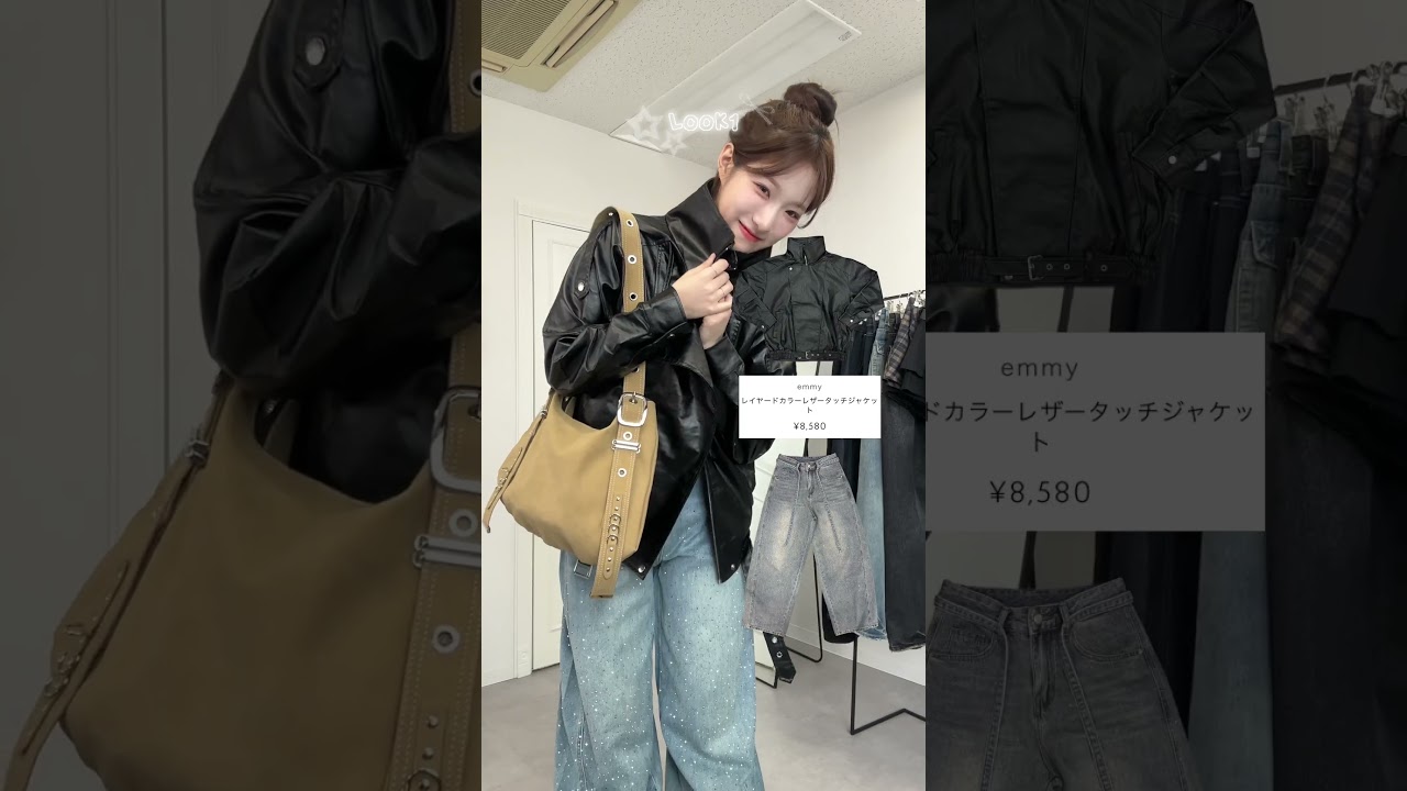 【emmy】🇰🇷の春コーデ🌸今年の春は柄物をたくさん使いたい！！#shorts