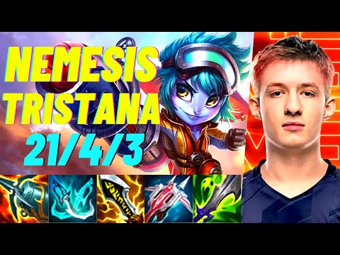 NEMESIS PLAYS TRISTANA VS RYZE MID |EUW GRANDMASTER PATCH 11.3| [League of Legends] Full Gameplay