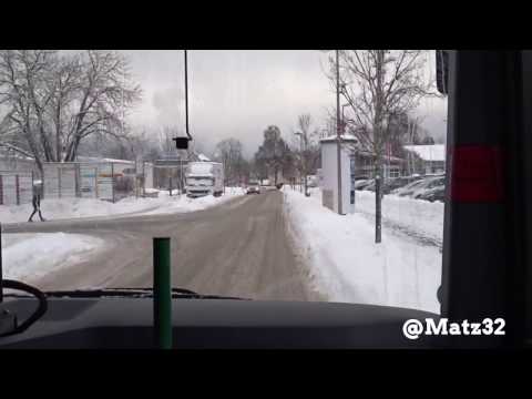 Mittfahrt mit MVV Buslinie 379 Bad Tölz - Wolfratshausen über Höfen, B11 [ 01.2017 ]