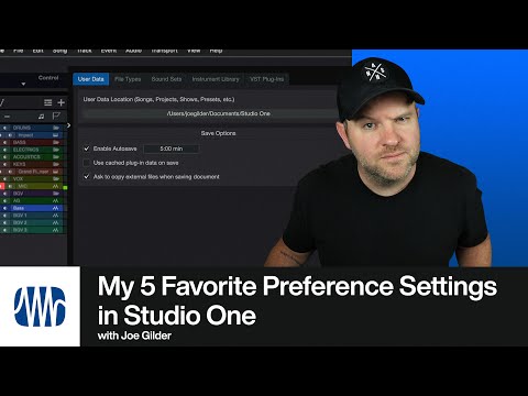 5 Must-Know Preference Settings in Studio One | PreSonus