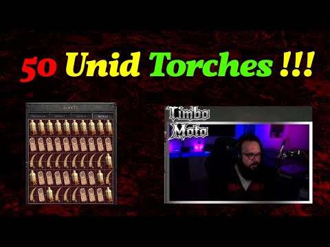 Diablo 2 Resurrected - 50 Unid Torches Identifizieren!