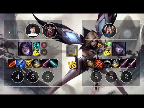 DWG Nuclear Kai'Sa vs Aphelios Bot - KR GrandMaster Patch 10.10