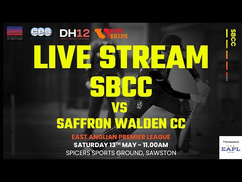 SBCC 1st XI vs Saffron Walden 1st XI - EAPL 13th May 2023