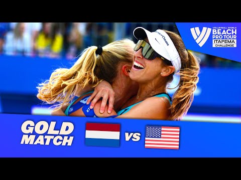 Stam/Schoon vs. Kolinske/Hughes - Gold Highlights of Itapema 2022 #BeachProTour