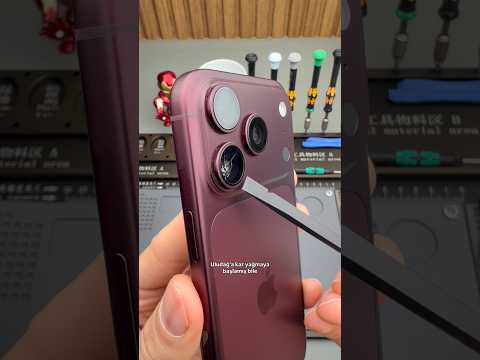 iPhone 18 Pro kamera camı değişimi ve tamiri Fppro’da! #tamirsefpproya