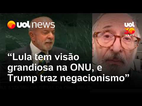 Lula tem visão grandiosa na ONU, e Trump traz negacionismo, diz ex-embaixador