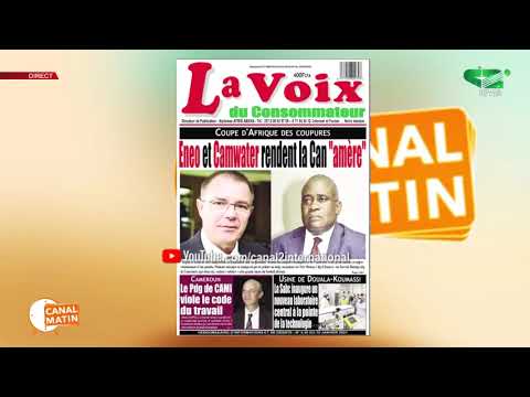 REVUE DE PRESSE du Mercredi 19/01/2022 - Canal 2 international