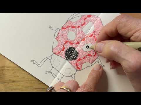 Zentangle Project Pack No. 24 - Day 8