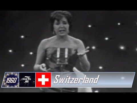 eurovision 1960 Switzerland 🇨🇭 Anita Traversi - Cielo e terra
