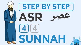 Learn to Pray Asr Salah Perfectly: Step-by-Step Guide to 4 Rakat Sunnah Asr - Male Hanafi Method