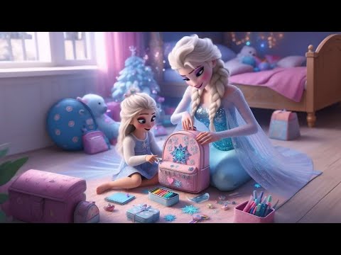 Elsa’s Baby’s First Day of School 🎒❄️