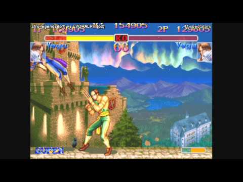 Super SF2 Turbo GGPO ST Casuals - afrolegends vs Evoralph