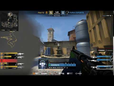 FURIA kscerato 3k spraycontrol vs Fnatic