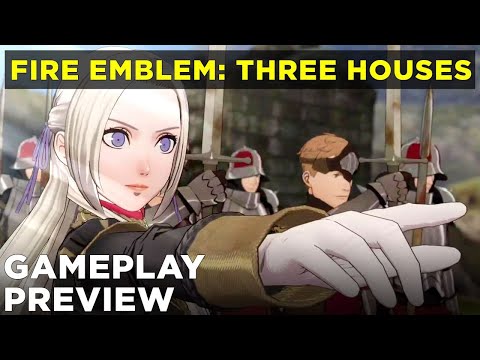 Fire Emblem: Three Houses battle gameplay