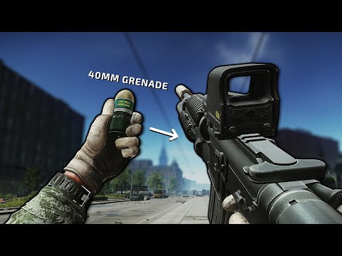 Tarkov's NEW underbarrel grenade launchers are awesome!