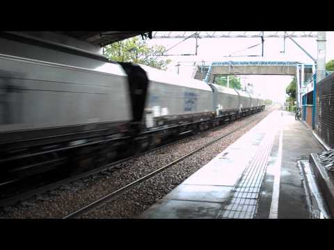 GBRF 66733 at Winsford with 6G64 Liverpool to Ironbridge Biomass, 10/05/13
