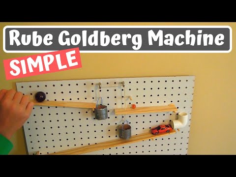 Simple Rube Goldberg Machine