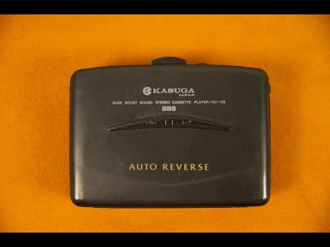 Кассетный плеер Kasuga Japan KC-178