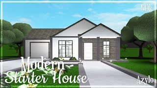 Roblox Welcome To Bloxburg Modern Starter Home Robux Codes May 2019 - roblox bloxburg houses 50k