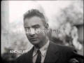 Scientist J. Robert Oppenheimer speaks about atomic bombs at the Capitol Building in Washington, DC