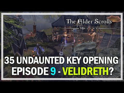 35 UNDAUNTED KEYS OPENING VELIDRETH? Episode 9 - The Elder Scrolls Online