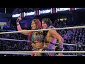 Rhea Ripley IYO Sky Double Stink Face Nia Jax WWE Saturday Supershow Highlights Rhearipley