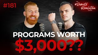 What Makes An Online Fitness Coaching Program Worth $3,000? - How To Sell High Ticket Offers [#181]