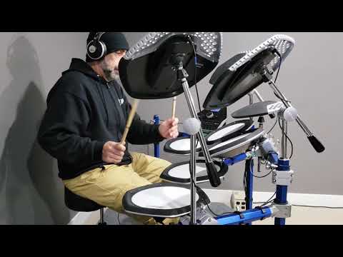 Simmons Techno Kit Demo - The Simmons Signature Sound Library