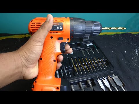 Testing my first Cordless drill
| black and decker 12v drill test