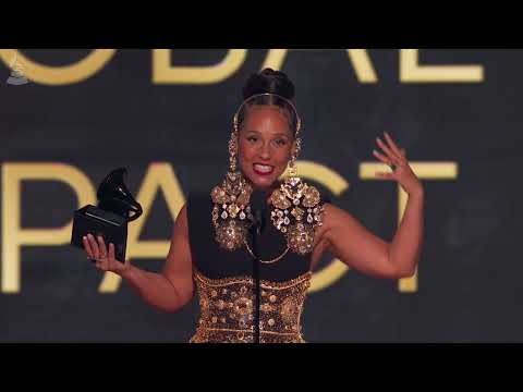 Alicia Keys Grammy Speech - B96.5