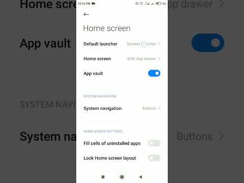 Default system launcher settings in Xiaomi Redmi | How to change default system launcher in Xiaomi