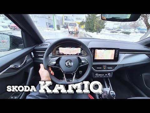 New Skoda Kamiq Monte Carlo 2021 Test Drive Review POV