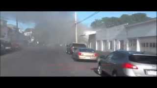 preview picture of video '20140807 Garage fire Mahanoy City, Pa'
