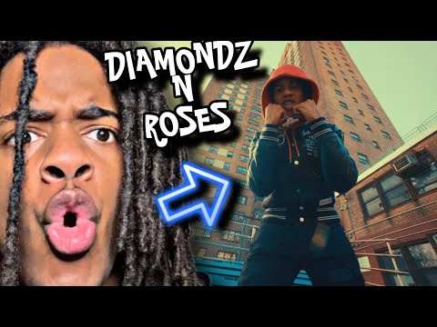 HOUNDDDD! Jay Hound, VaporGod - Diamondz n Roses [Official Music Video] REACTION