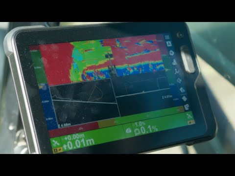 Topcon GX-90 -  3D Display für MC-Max Bagger - Raupe - Grader