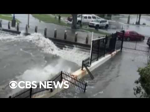 Tropical Storm Bertha heads toward Texas after making landfall in Louisiana