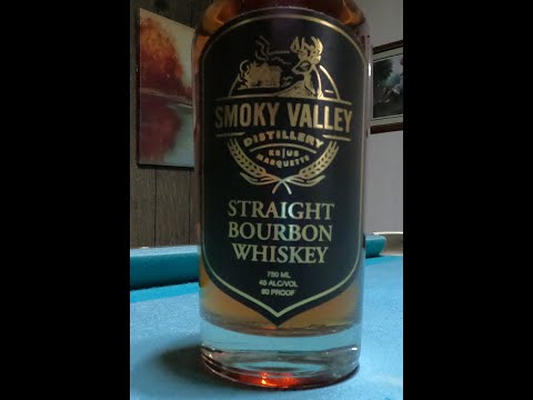 Whiskey Review 290; Smoky Valley, Straight Bourbon Whiskey