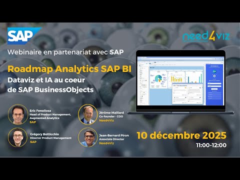 Roadmap SAP Analytics, Dataviz et IA au coeur de WebI avec N4V